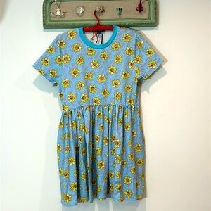 Dolls kill Rick and Morty baby doll cotton everyday Ali on dress medium new